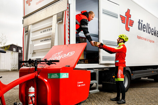 Tielbeke en Cycloon zorgen voor minder vrachtverkeer in binnenstad