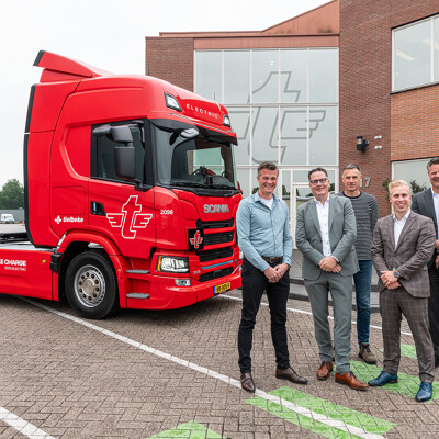 Tielbeke samen met Scania op weg richting emissievrij transport