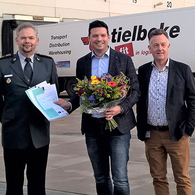Tielbeke behaalt AEO Certificaat